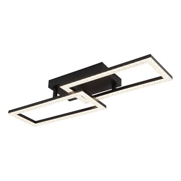 Globo - LED-kattovalaisin LED/20W/230V 4000K musta