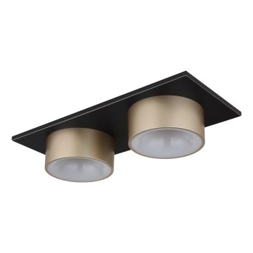 Globo - LED-kattovalaisin LED/24W/230V 3000K 46x20 cm beige