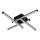 Globo - LED-kattovalaisin LED/24W/230V 3000K musta