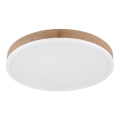 Globo - LED-kattovalaisin LED/24W/230V halkaisija 45 cm ruskea