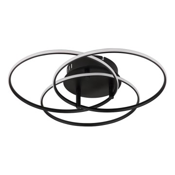 Globo - LED-kattovalaisin LED/40W/230V 4000K halkaisija 45,6 cm musta