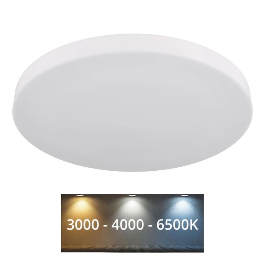 Globo - LED-kattovalaisin LED/50W/230V 3000K/4000K/6500K halkaisija 50 cm valkoinen