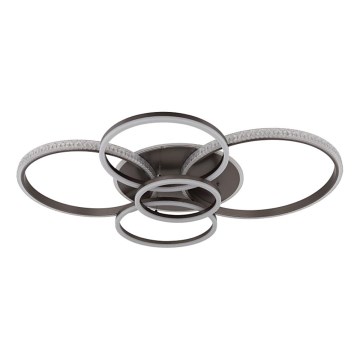 Globo - LED-kattovalaisin LED/70W/230V 3000K 88x110 cm antrasiitti