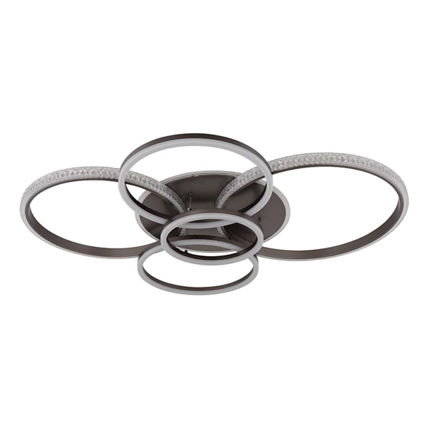 Globo - LED-kattovalaisin LED/70W/230V 3000K 88x110 cm antrasiitti
