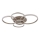 Globo - LED-kattovalaisin LED/70W/230V 3000K 88x110 cm beige