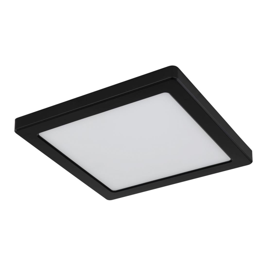 Globo - LED Kattovalo LED/18W/230V 3000/4000/6500K musta