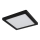 Globo - LED Kattovalo LED/18W/230V 3000/4000/6500K musta