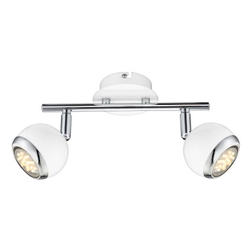GLOBO - LED-kohdevalaisin 2xGU10/2,5W/230V