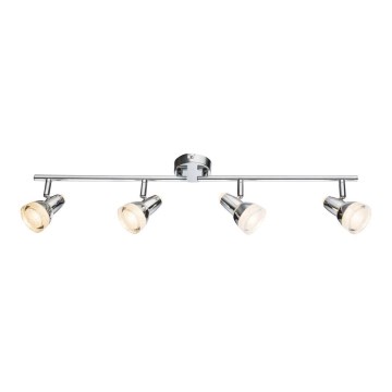 Globo - LED-kohdevalo 4xLED/4W/230V kiiltävä kromi