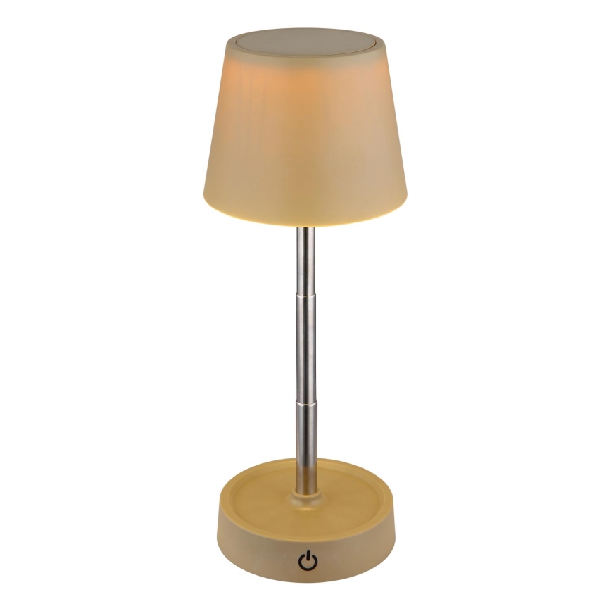 Globo - LED Kosketuksella himmennettävä ladattava pöytälamppu LED/1,2W/3V 1200 mAh