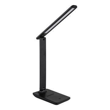 Globo - LED Kosketus himmennettävä ladattava pöytävalaisin LED/5W/5V 2700/4000/6500K 1800 mAh musta