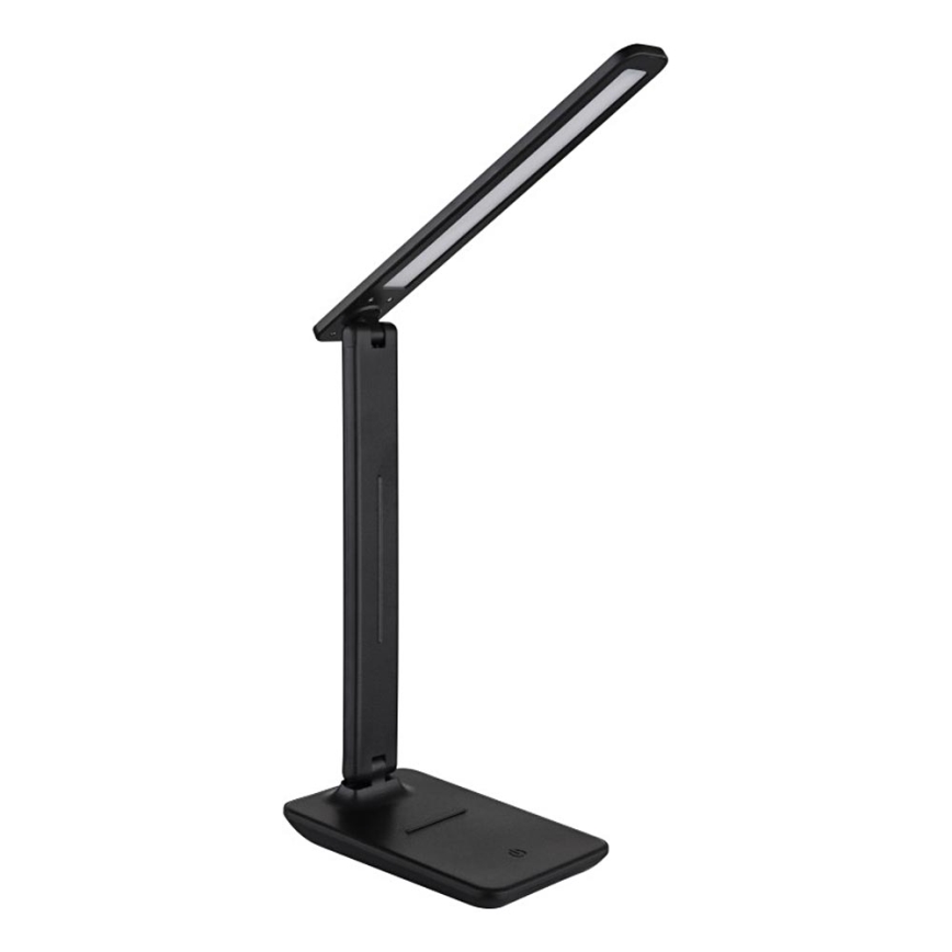 Globo - LED Kosketus himmennettävä ladattava pöytävalaisin LED/5W/5V 2700/4000/6500K 1800 mAh musta