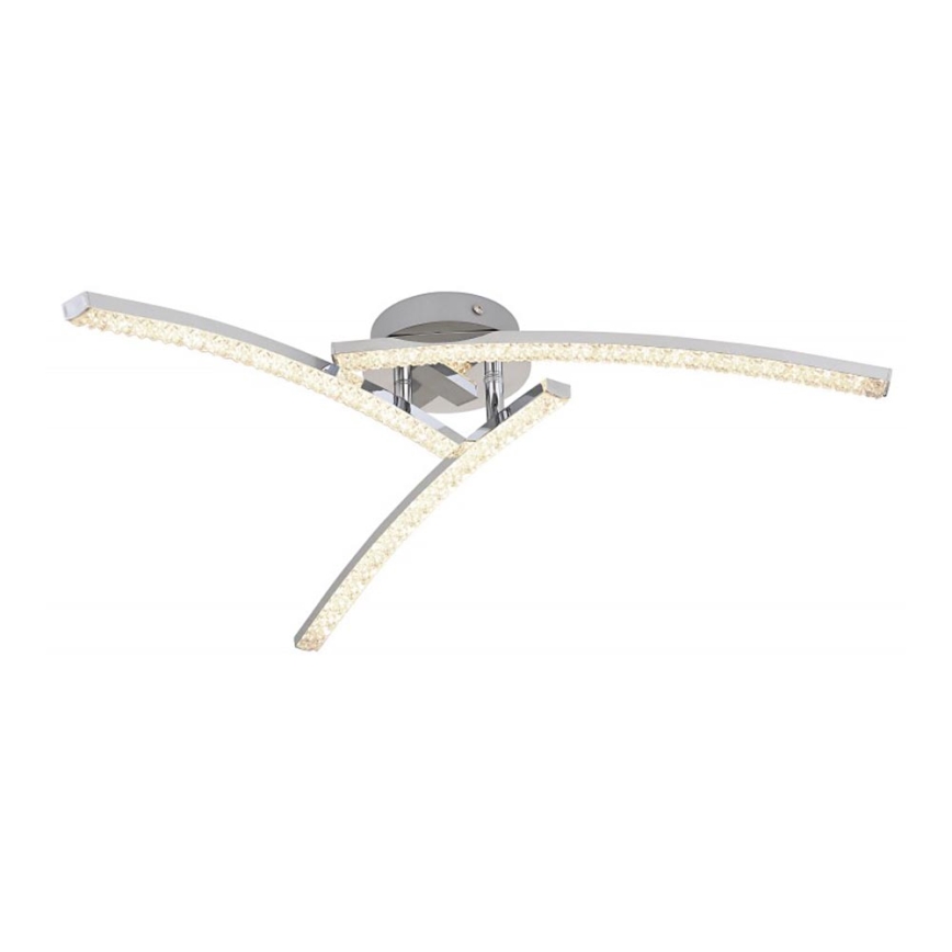Globo - LED Kylpyhuone pinta-asetettava kattokruunu 3xLED/6W/230V IP44