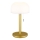 Globo - LED Ladattava pöytävalaisin LED/1,5W/3,7V 3000/4200/6000K 1800mAh messinki