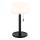 Globo - LED Ladattava pöytävalaisin LED/1,5W/3,7V 3000/4200/6000K 1800mAh musta