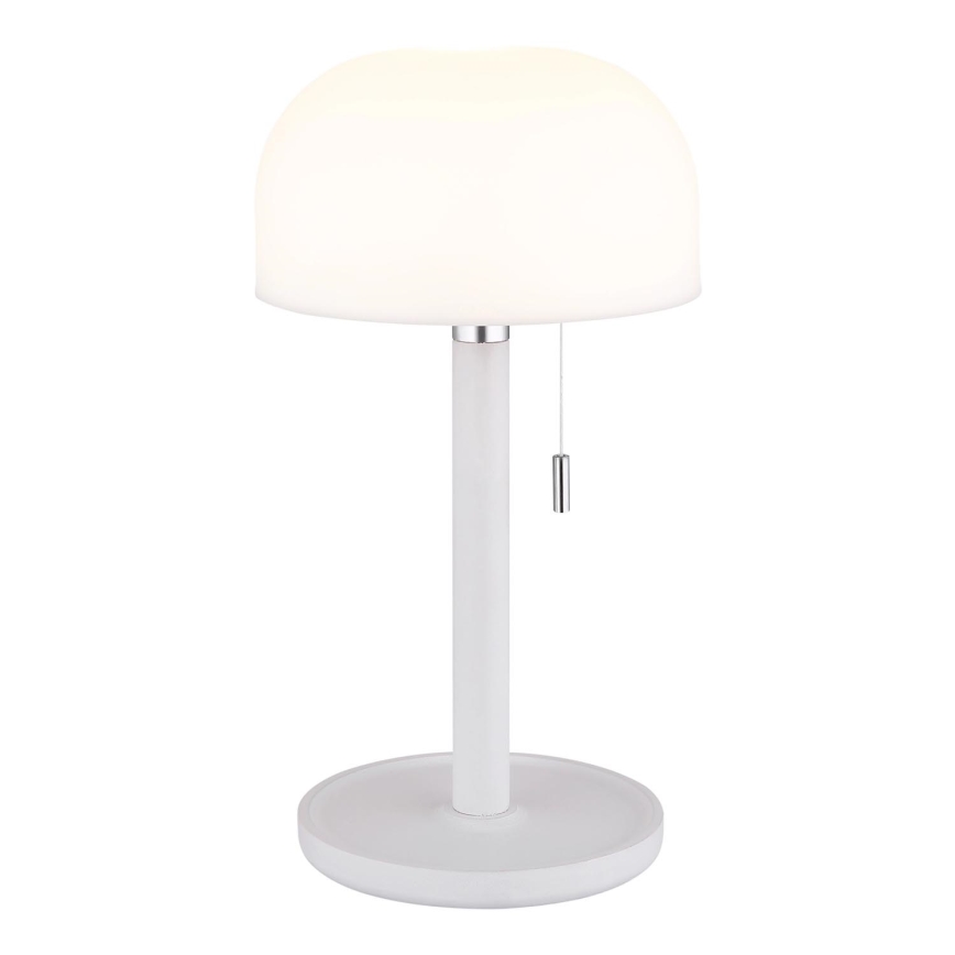 Globo - LED Ladattava pöytävalaisin LED/1,5W/3,7V 3000/4200/6000K 1800mAh valkoinen