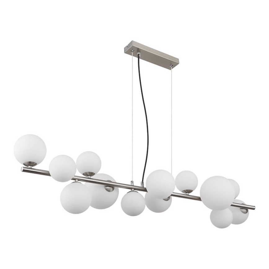 Globo - LED-lattiavalaisin 13xG9/3,5W/230V valkoinen