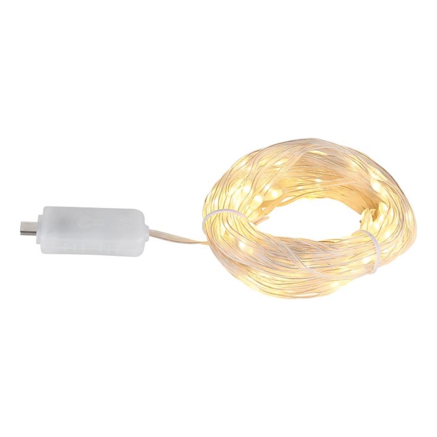 Globo - LED-nauha 100xLED/0,06W/5V 10 m 8 toiminnot