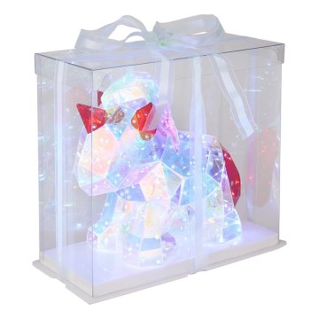 Globo - LED-pöytäkoriste LED/3W/5V USB yksisarvinen
