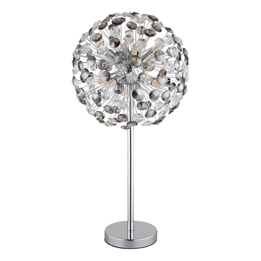 Globo - LED-pöytävalaisin 8xG9/3,5W/230V kiiltävä kromi