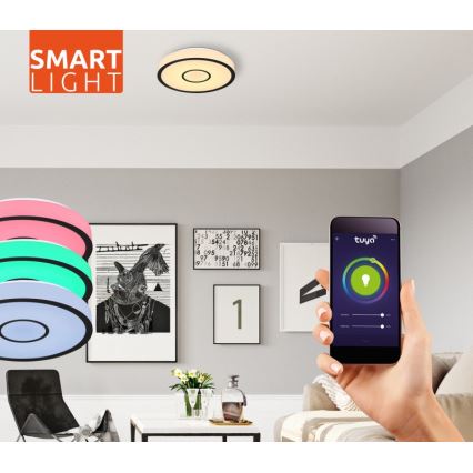 Globo - LED RGB Kylpyhuoneen himmennysvalo LED/30W/230V IP44 Wi-Fi Tuya + kauko-ohjaus