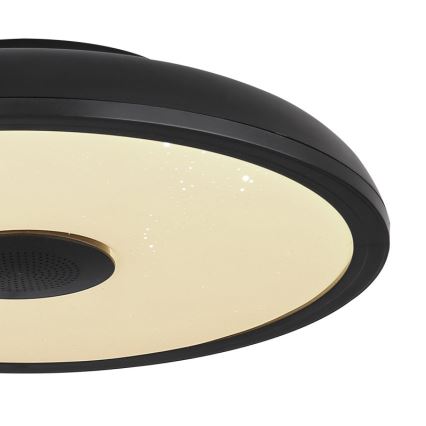 Globo - LED RGBW Himmennettävä kylpyhuonevalo kaiuttimella LED/18W/230V 3000-6500K IP44 + kauko-ohjaus