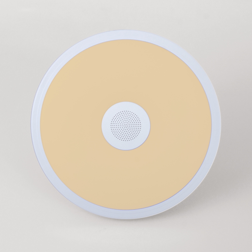 Globo - LED RGBW Himmennettävä kylpyhuonevalo kaiuttimella LED/18W/230V 3000-6500K IP44 + kauko-ohjaus