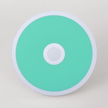 Globo - LED RGBW Himmennettävä kylpyhuonevalo kaiuttimella LED/18W/230V 3000-6500K IP44 + kauko-ohjaus