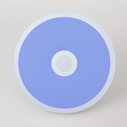 Globo - LED RGBW Himmennettävä kylpyhuonevalo kaiuttimella LED/18W/230V 3000-6500K IP44 + kauko-ohjaus