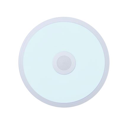 Globo - LED RGBW Himmennettävä kylpyhuonevalo kaiuttimella LED/18W/230V 3000-6500K IP44 + kauko-ohjaus