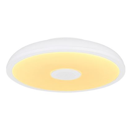 Globo - LED RGBW Himmennettävä kylpyhuonevalo kaiuttimella LED/18W/230V 3000-6500K IP44 + kauko-ohjaus
