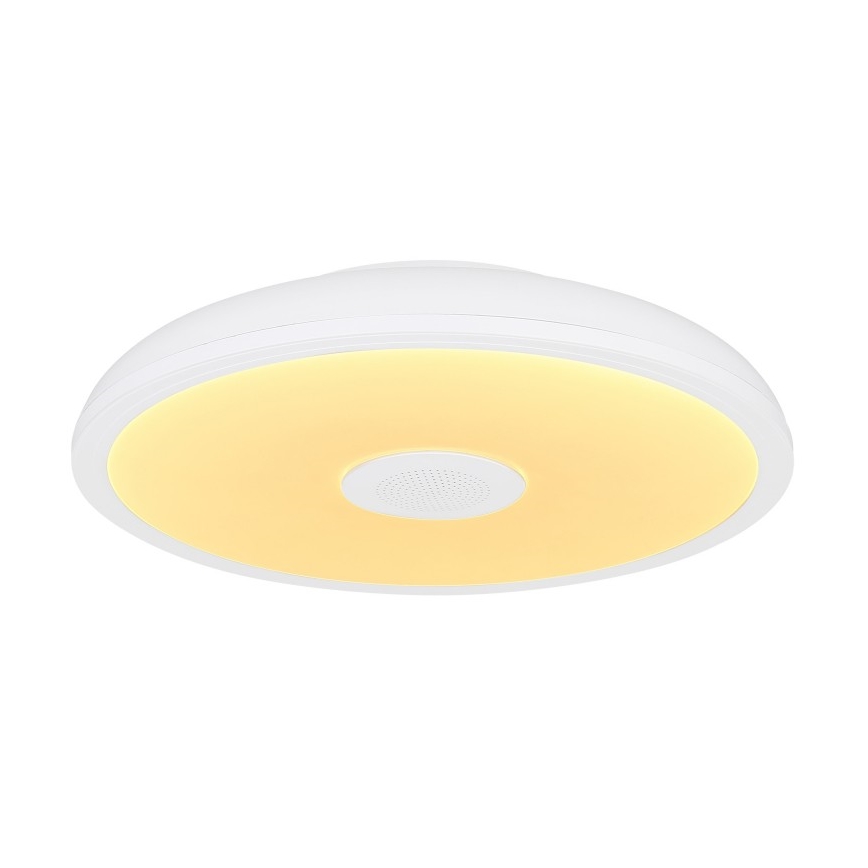 Globo - LED RGBW Himmennettävä kylpyhuonevalo kaiuttimella LED/18W/230V 3000-6500K IP44 + kauko-ohjaus
