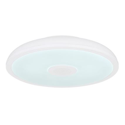 Globo - LED RGBW Himmennettävä kylpyhuonevalo kaiuttimella LED/18W/230V 3000-6500K IP44 + kauko-ohjaus