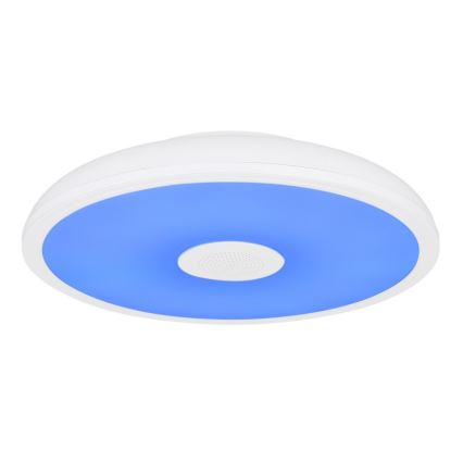 Globo - LED RGBW Himmennettävä kylpyhuonevalo kaiuttimella LED/18W/230V 3000-6500K IP44 + kauko-ohjaus