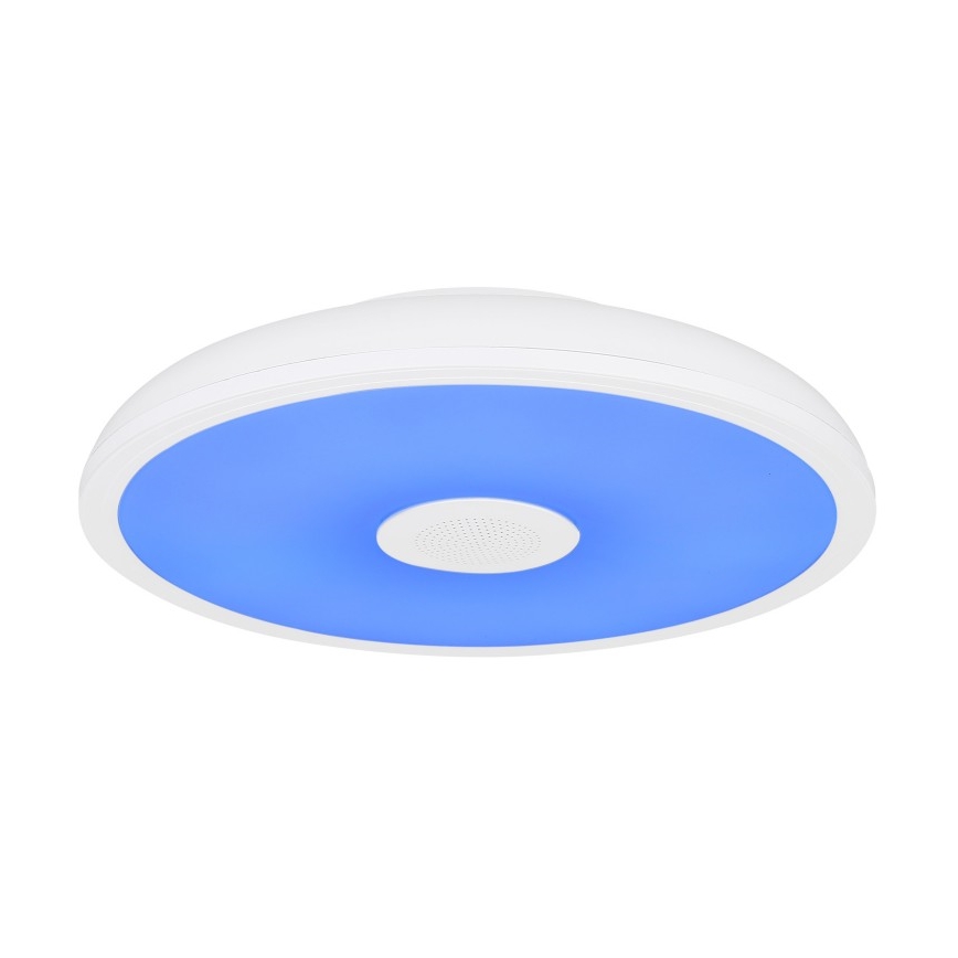 Globo - LED RGBW Himmennettävä kylpyhuonevalo kaiuttimella LED/18W/230V 3000-6500K IP44 + kauko-ohjaus