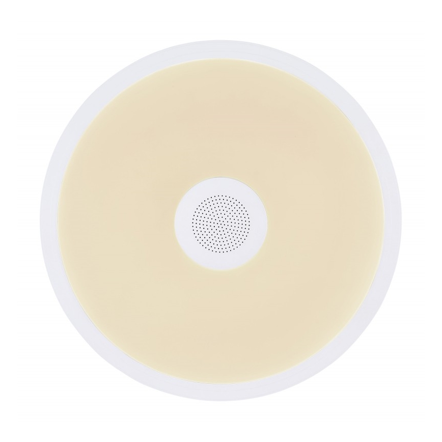 Globo - LED RGBW Himmennettävä kylpyhuonevalo kaiuttimella LED/18W/230V 3000-6500K IP44 + kauko-ohjaus