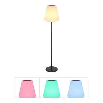 Globo - LED RGB Solar kosketus lattialamppu LED/0,1W/3V IP44 + kauko-ohjaus