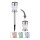 Globo - LED RGBW Aurinkovalo 2in1 LED/0,06W/3V IP44