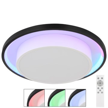 Globo - LED RGBW Himmennettävä kattovalo LED/21W/230V 2700-6500K+ kauko-ohjaus