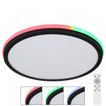 Globo - LED RGBW Himmennettävä kattovalo LED/40W/230V 2700-6500K + kauko-ohjaus
