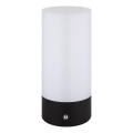 Globo - LED RGBW Himmennettävä kosketus ulko pöytävalaisin LED/1,8W/5V 1500 mAh musta