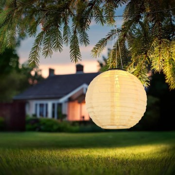 Globo - LED Riippuaurinkovalo LED/0,5W/3V IP44 beige