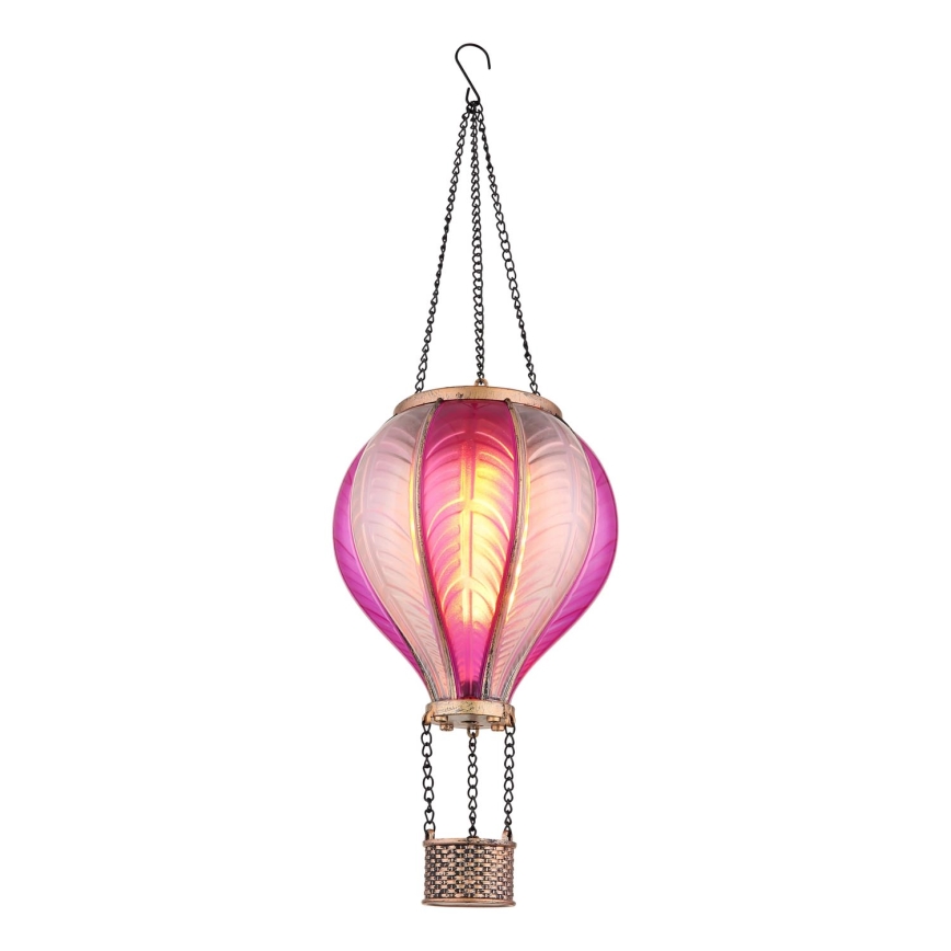 Globo - LED Riipus aurinkokennokoriste 20xLED/0,5W/3V IP44 Lentävä ilmapallo