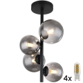 Globo - LED-riipuskattokruunu 4xG9/3W/230V