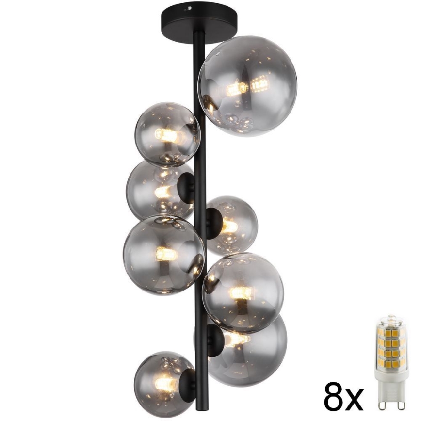 Globo - LED-riipuskattokruunu 8xG9/3W/230V