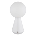 Globo - LED-säädettävä kosketuspöytävalaisin ulkokäyttöön LED/1,5W/5V 3000/4500/6500K 1800 mAh IP41 valkoinen