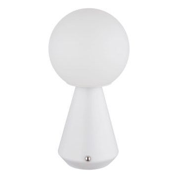 Globo - LED-säädettävä kosketuspöytävalaisin ulkokäyttöön LED/1,5W/5V 3000/4500/6500K 1800 mAh IP41 valkoinen