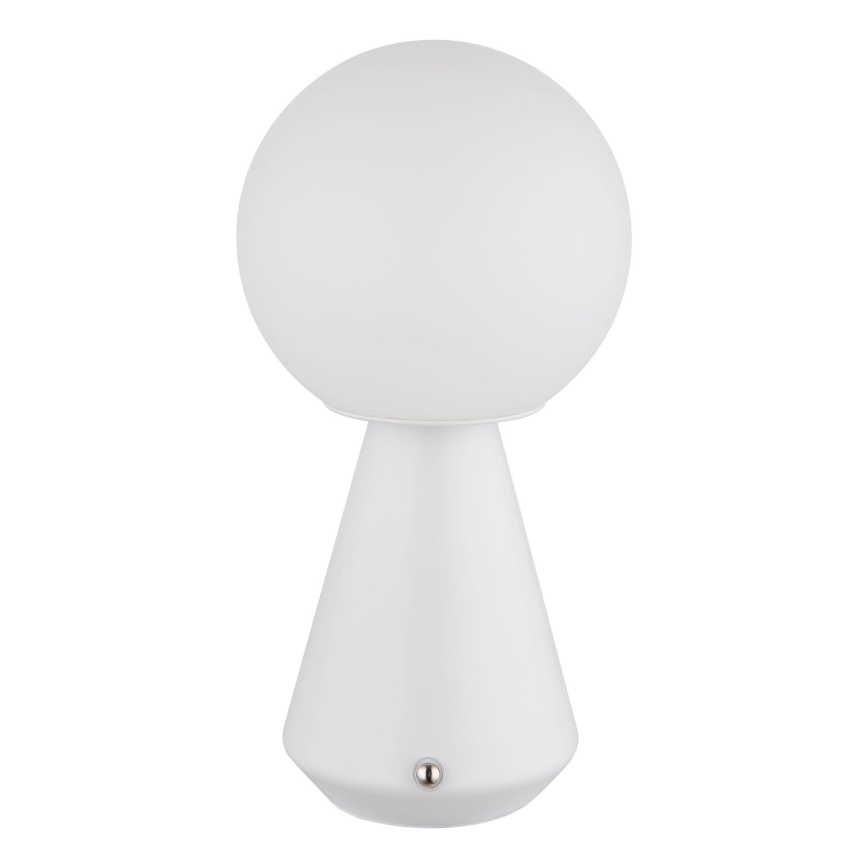Globo - LED-säädettävä kosketuspöytävalaisin ulkokäyttöön LED/1,5W/5V 3000/4500/6500K 1800 mAh IP41 valkoinen