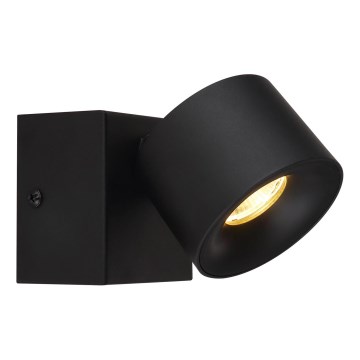 Globo - LED-seinävalaisin LED/6W/230V musta
