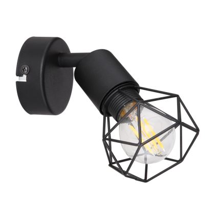 Globo - LED-seinävalaisin 1xE14/6W/230V musta